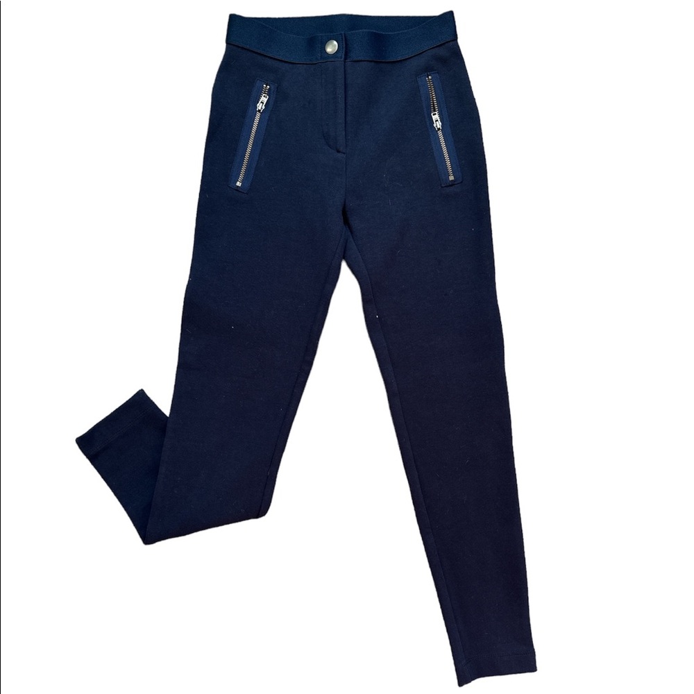 Girls size 10 NWT Crewcuts navy cotton pants